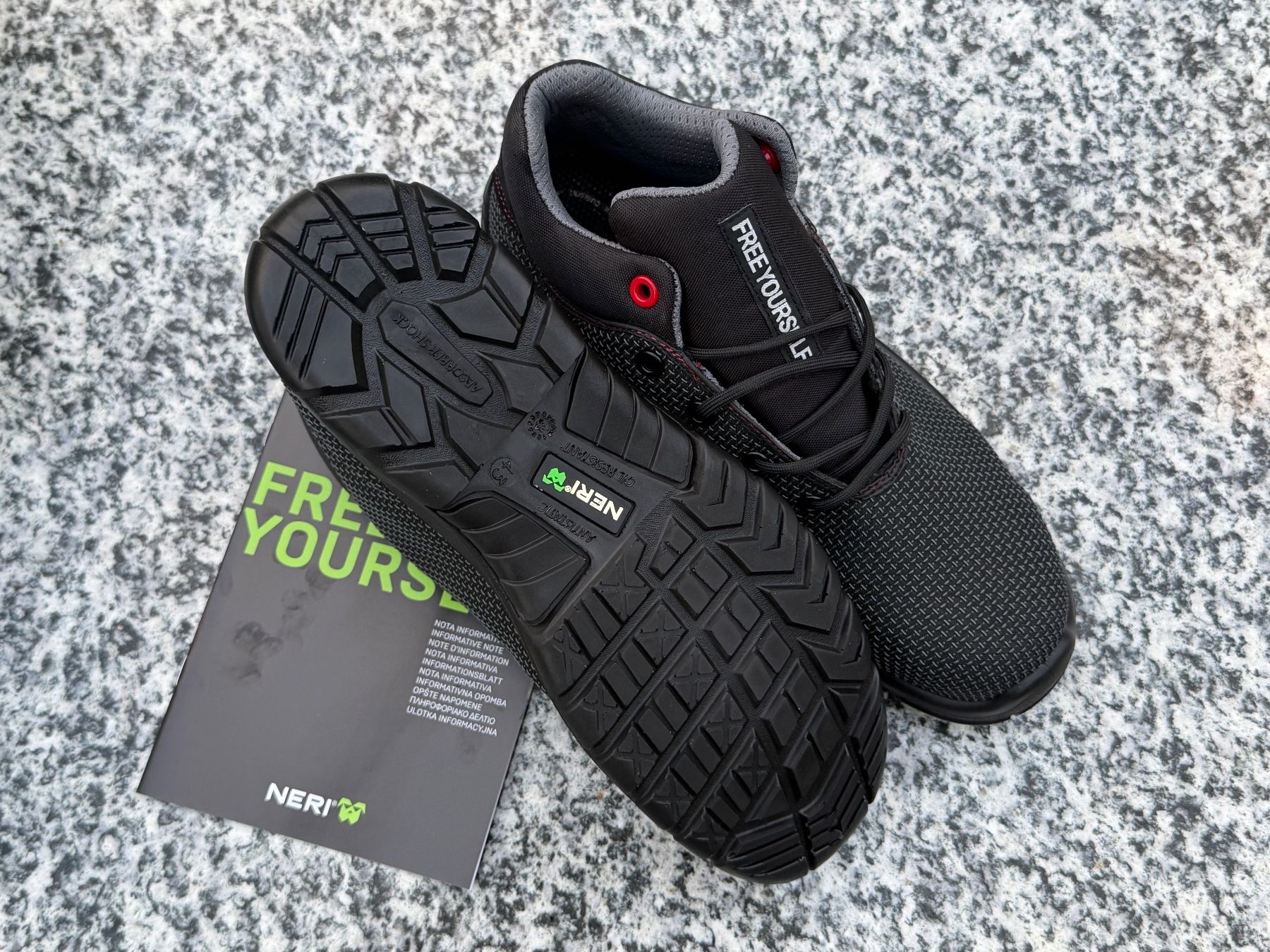 Scarpe da uomo: Sicherheitsschuh Neri 314 high S3 SRC, Gr. 43 – Nuovo e nell'imballaggio originale da Wattwil venduto da edel88 4