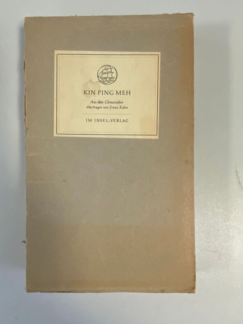 Libri: Kin Ping Meh – Usato da Starrkirch-Wil venduto da UB007