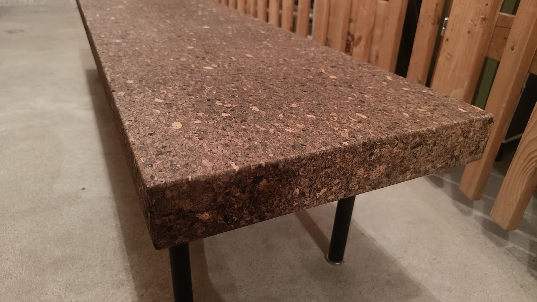 Ikea Set di tavolo e panche: Ikea Hocker und Couchtisch aus Kork – Usato da Würenlos venduto da Kev_adr_Mo 4
