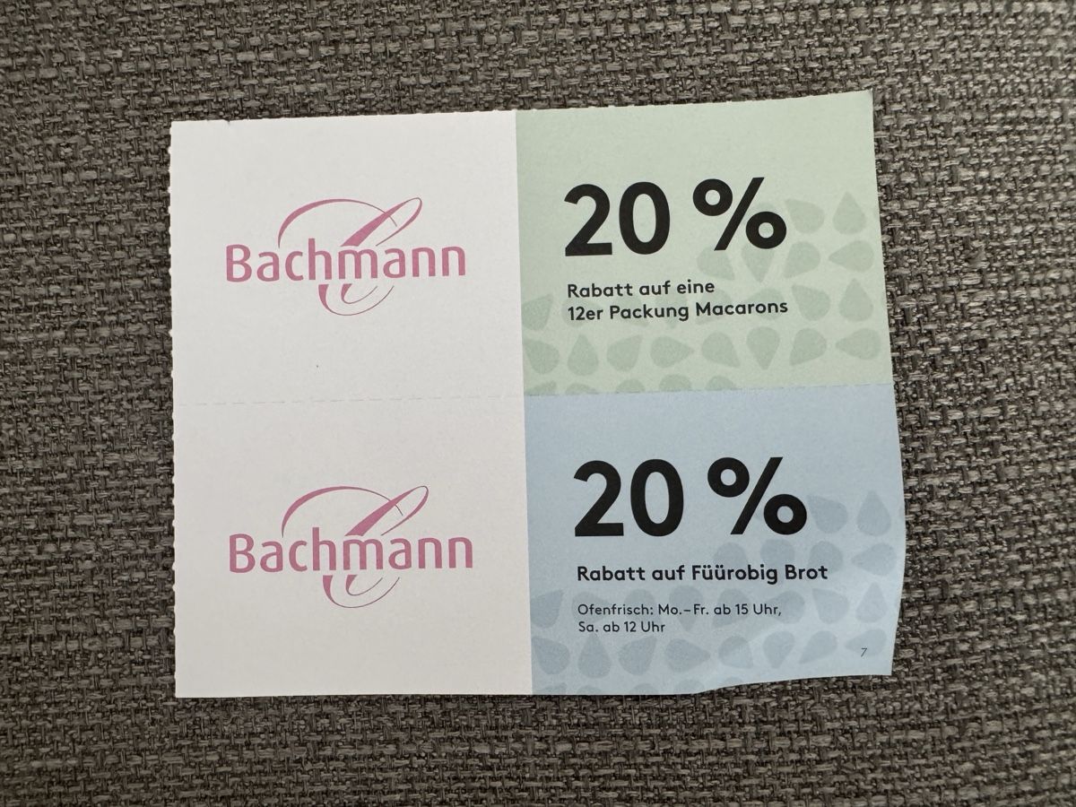 Buoni: Bachmann Rabatt | Zugerland – Nuovo e nell'imballaggio originale da Sins venduto da sum_lv6d