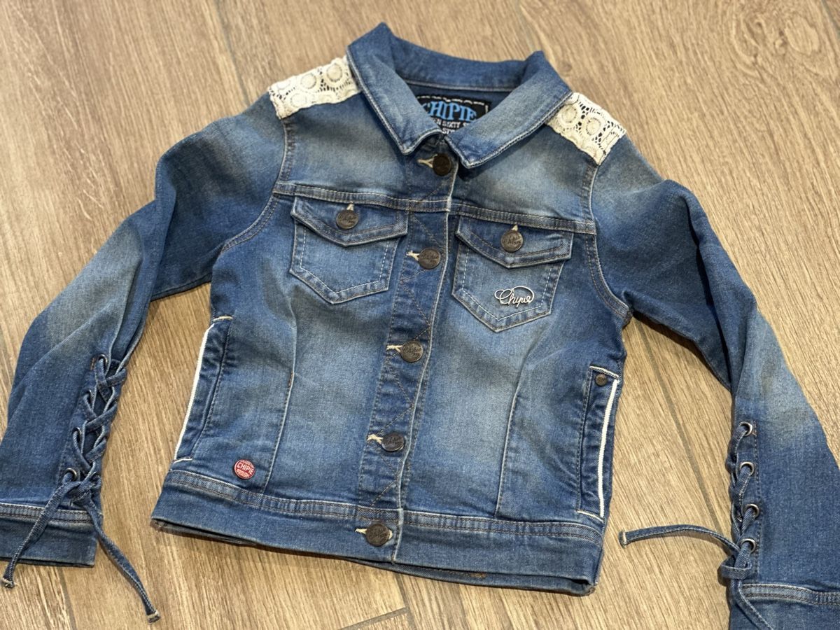 Jacken & Mäntel: Veste en jeans Chipie - taille 128 – Gebraucht aus Le Châble VS von 027_aymon 3