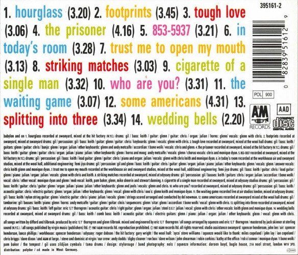CD: CD Squeeze - Babylon and on (1987) – Usato da Möriken AG venduto da mineralia 1