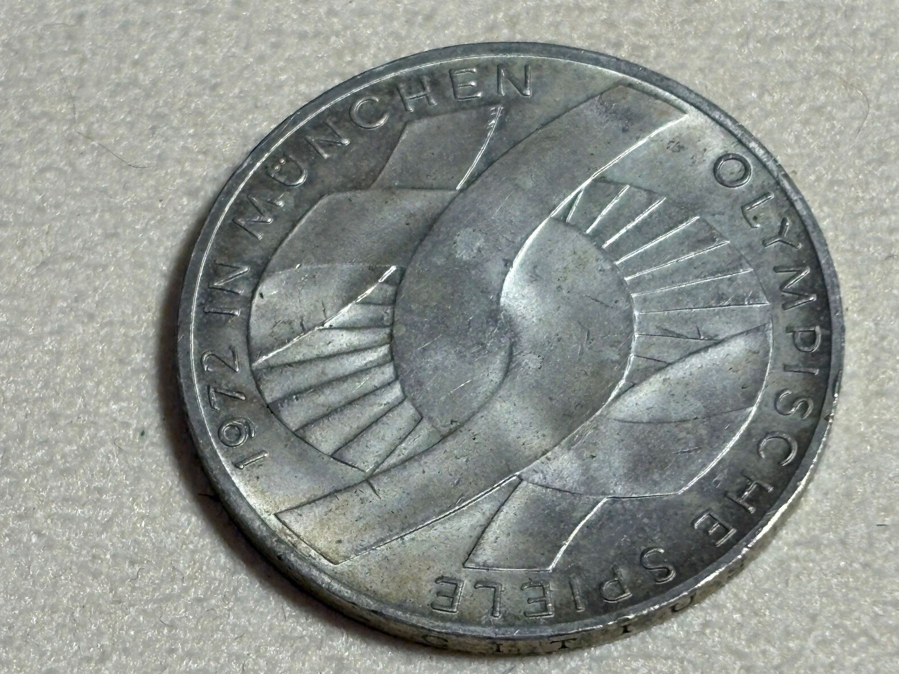 Alle Münzen: 10 Deutsch Mark 1972 – Gebraucht aus St. Peterzell von verena40