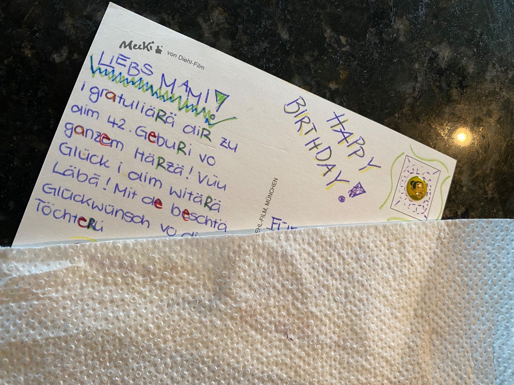 Cartoline postali: Mecki Postkarte - Kein Problem – Usato da Balsthal venduto da Uroby 1