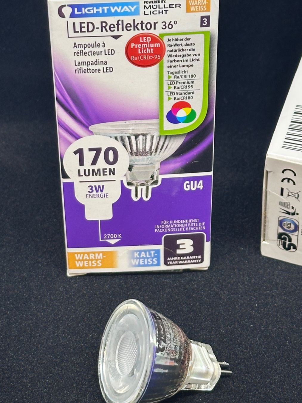 Lampade: 3 Stück LED Reflektor Lampe 3W - GU4 – Nuovo (secondo la descrizione) da Berg SG venduto da elcapitan02
