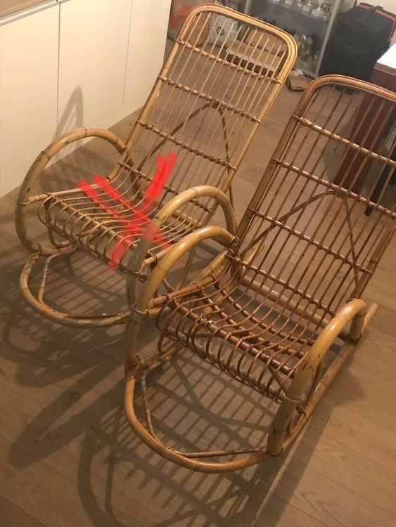 Bambus Zimmer Schaukelstuhl Garten Liegestuhl Balkon Schauk Kaufen