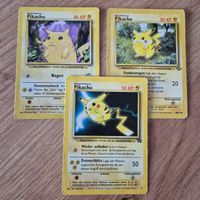 Pokémon sammlung Pikachu base Pikachu Jungle Pikachu Promo 