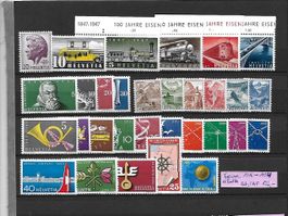 Freim 1946 - 1954 ** Restlot Kat: CHF 126.-