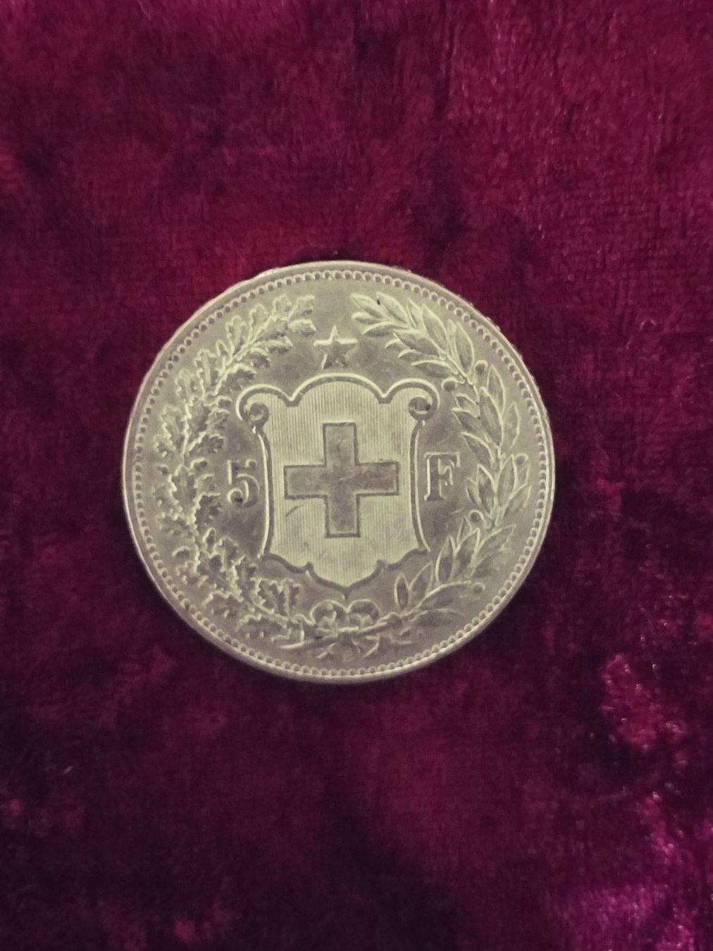Alle Münzen: CH, 5 Franken/ Francs /Franchi 1892 – Gebraucht aus Gordola von ale_5wbc 7