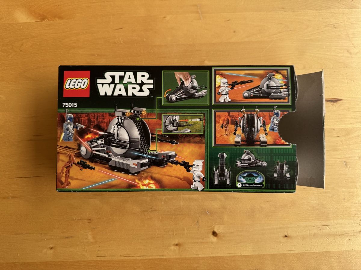 Lego Jeux de construction: Lego Star Wars 75015 Leerkarton – D'occasion à Oensingen par Vintage-Lego-Toys 1