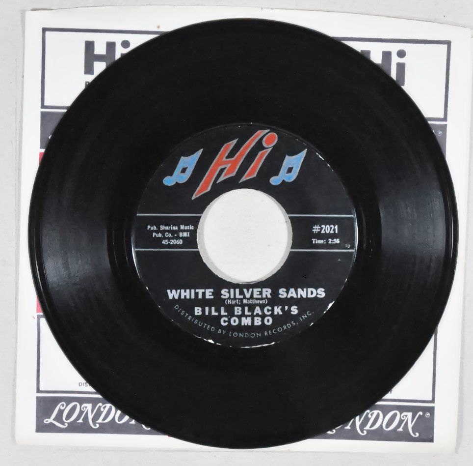 Dischi in vinile: Single: BILL BLACK's COMBO - The Wheel /White Silver Sands – Usato da Frenkendorf venduto da Yard-Sale-2000 2
