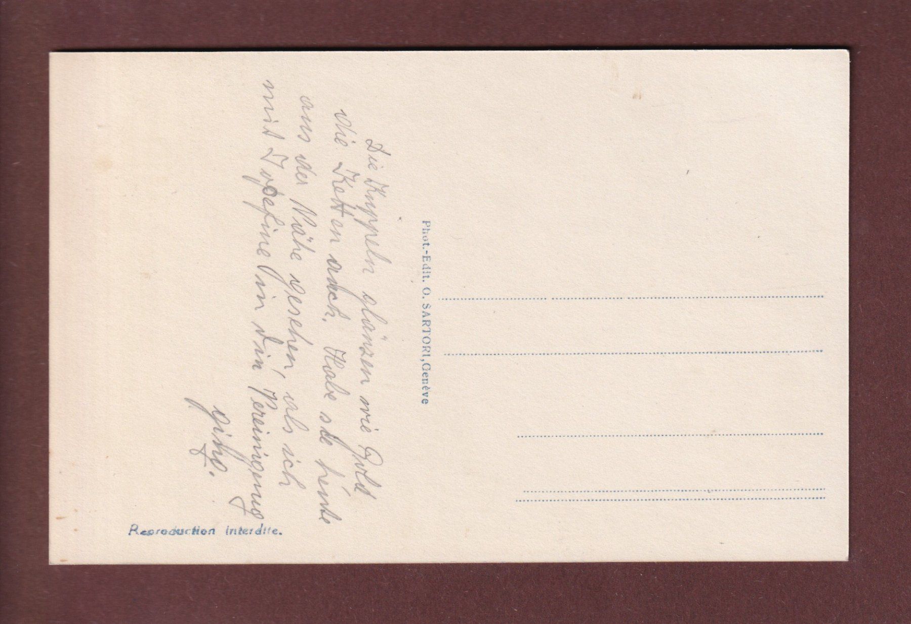 Cartoline postali: GENEVE - Eglise Russe – Usato da Pully venduto da nicecards 1