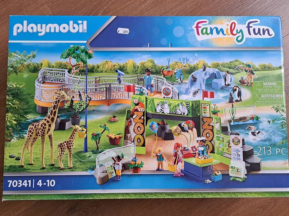 PLAYMOBIL Family Fun 70343 - Le Parc Aux Lions (Neuf, Scellé)