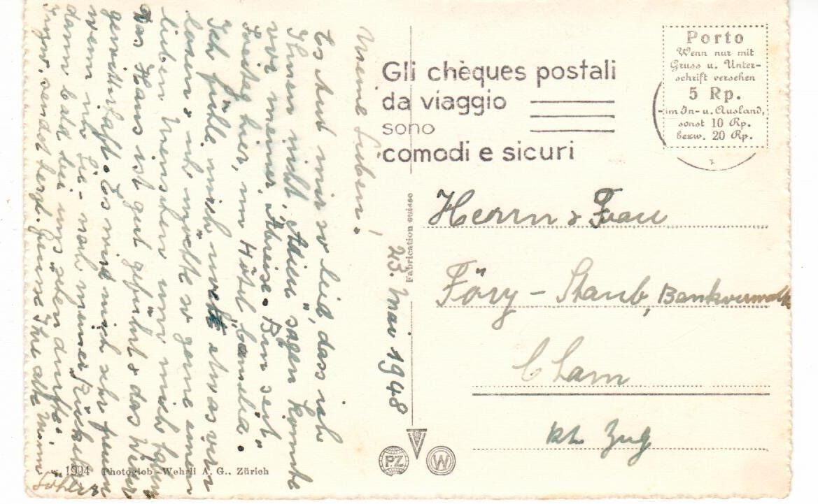 Cartoline postali: Locarno – Usato da Wolhusen venduto da Curver9 1
