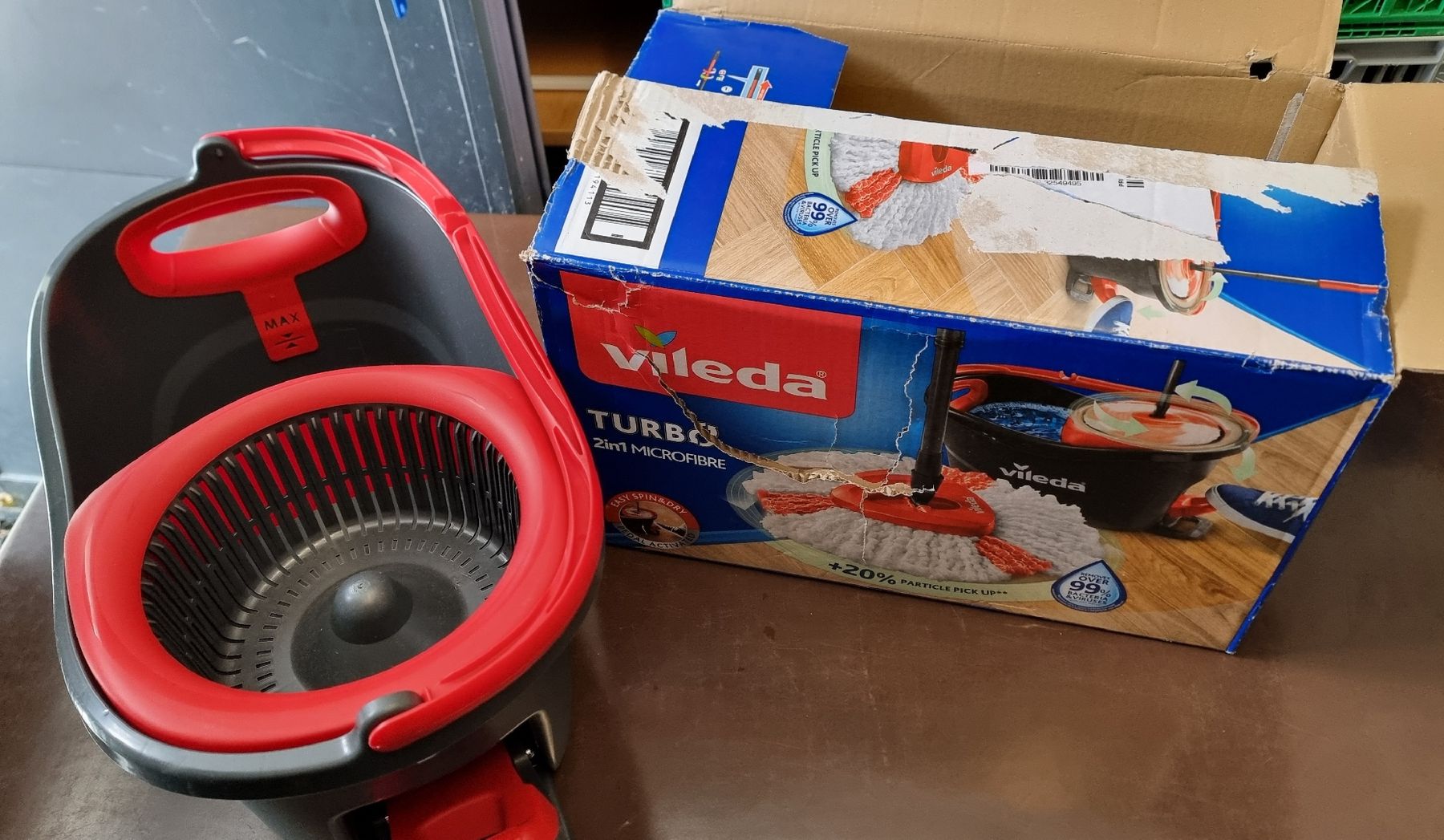 Altro per la casa: Vileda Turbo, secchio rotante! – Nuovo (secondo la descrizione) da Altdorf UR venduto da Adeleiro 5