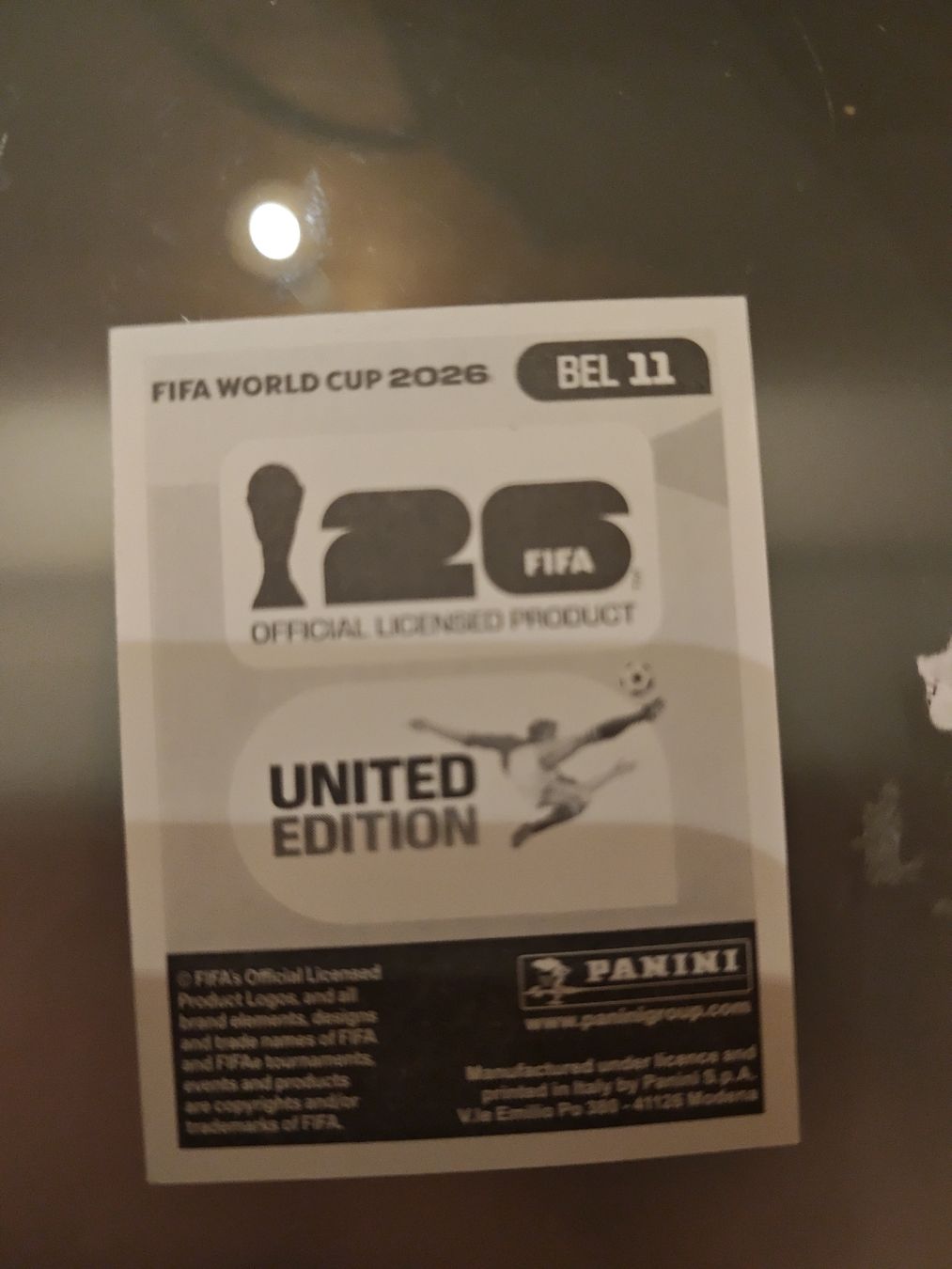 Panini Carte collezionabili: Panini Sticker BEL 11 – Nuovo (secondo la descrizione) da Sulgen venduto da 34j_p6s2