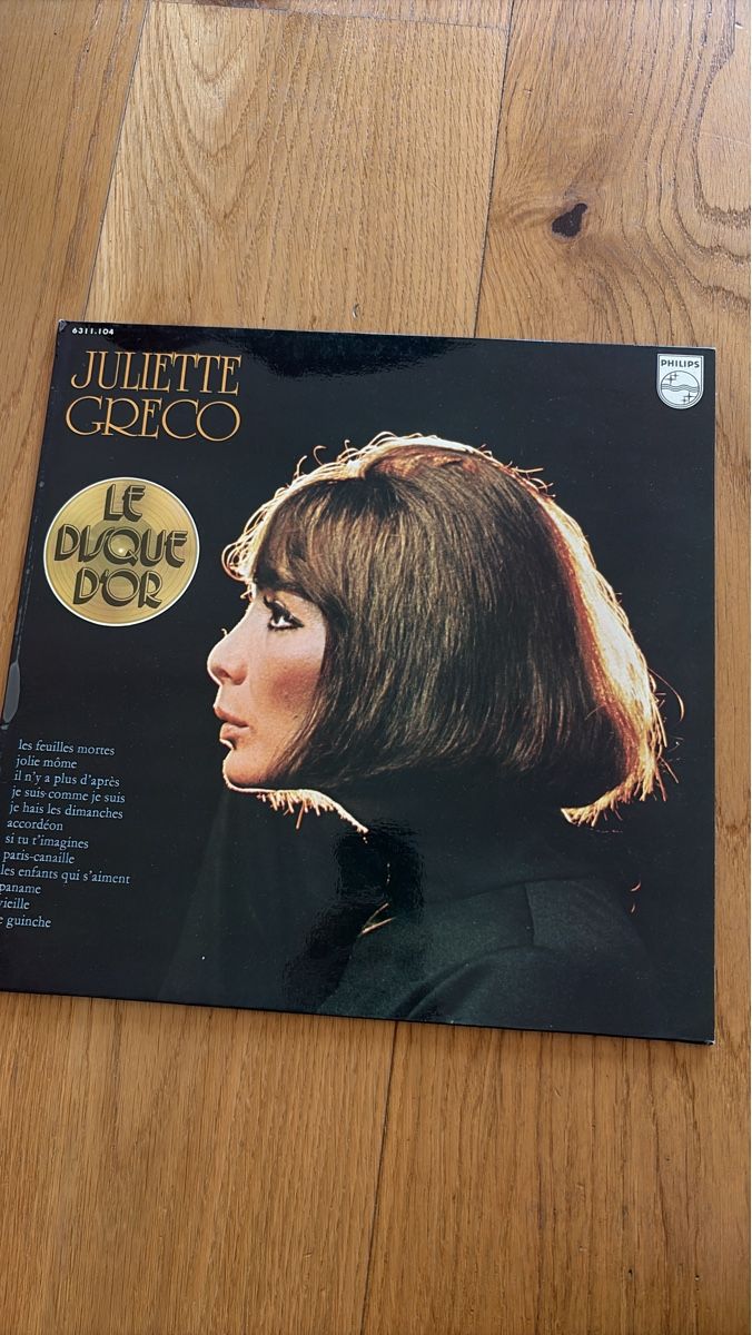 Dischi in vinile: Vinyle Juliette Greco Le Disque d'Or – Usato da Corminboeuf venduto da Cmabillard