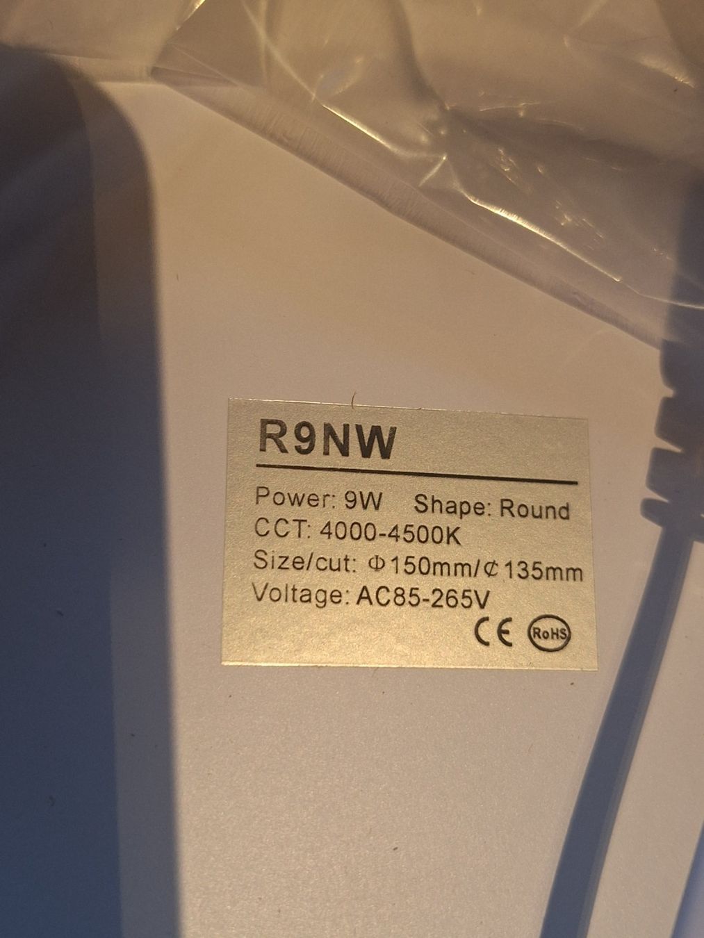 Lampadari & plafoniere: LED Panel Einbaustrahler, 9W, Rund, Neu, 17 Stück. – Nuovo e nell'imballaggio originale da Koblenz venduto da ale_dhw2 1