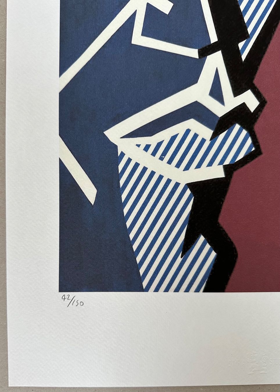 Dipinti: Roy Lichtenstein: Blue Head, POP ART 42/150 – Nuovo (secondo la descrizione) da Meilen venduto da Smgdesign 1