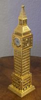 Big Ben Uhr, Goldfarben, ca. 22cm hoch!