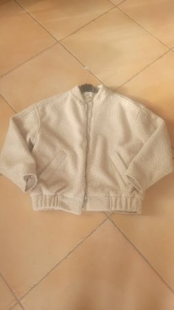 veste H&M blanc/crème taille XS/S 