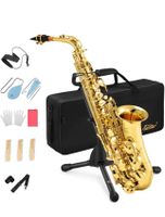 + 🎷Eastar Alt Saxophon Student Lackiertes Goldenes E Flache
