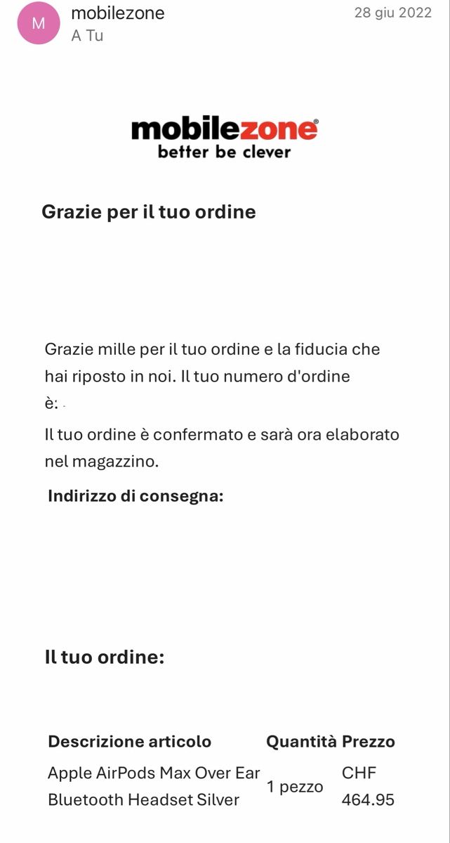 Apple Casques audio: Air Pods Max Silver – D'occasion à Minusio par giu_w2st 4