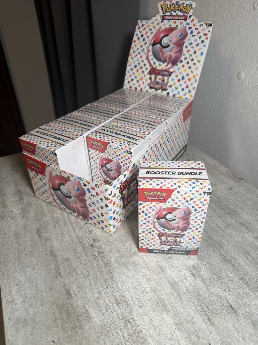 Pokémon Cartes à collectionner: 1x Pokemon 151 Booster Bundle ENG – Neuf avec emballage d'origine à Gandria par PokeBrothersCH