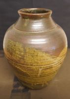 Schöne handgefertigte Vase 32 cm aus Keramik (MA377)