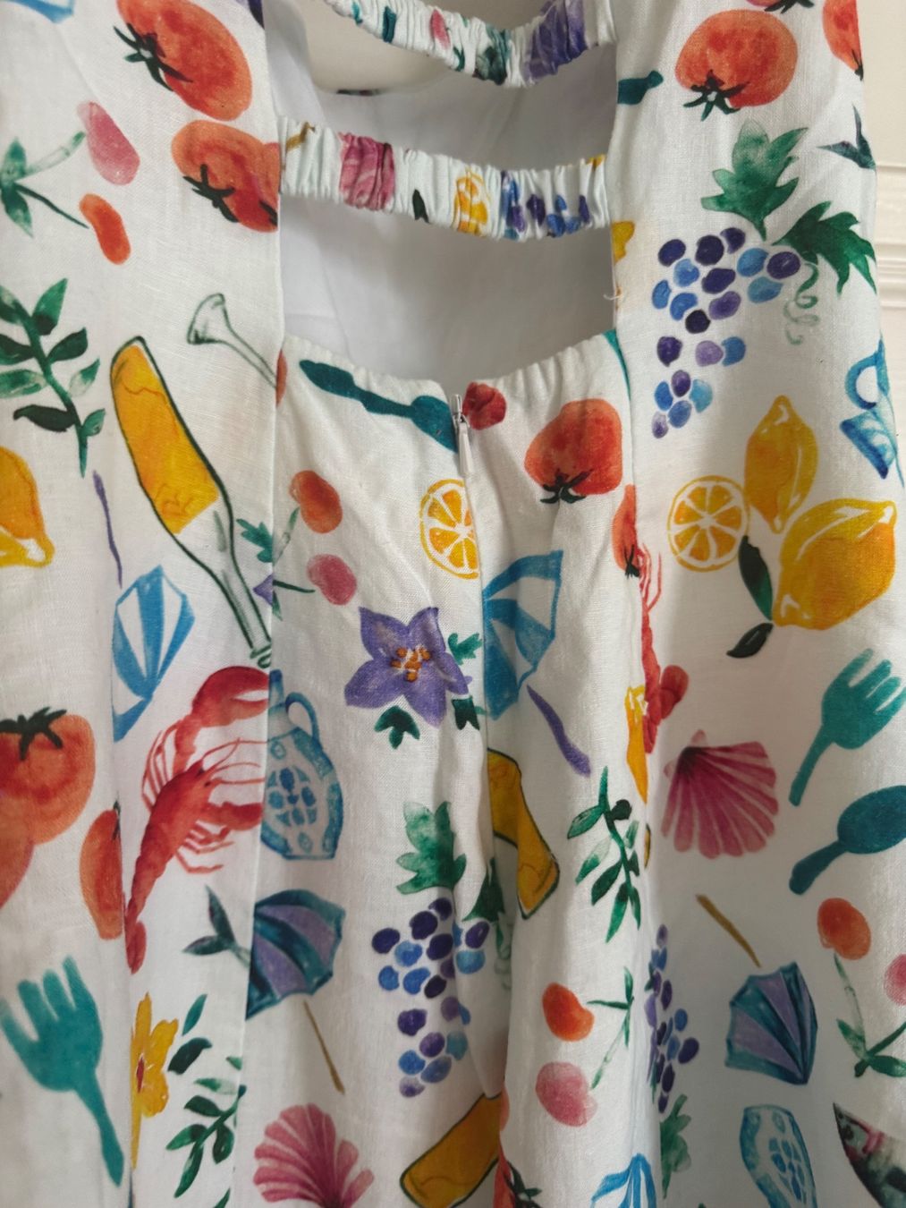 Kleider: Damen Sommerliches Mini-Kleid mit Muster – Neu (gemäss Beschreibung) aus Meilen von Emma_321 6