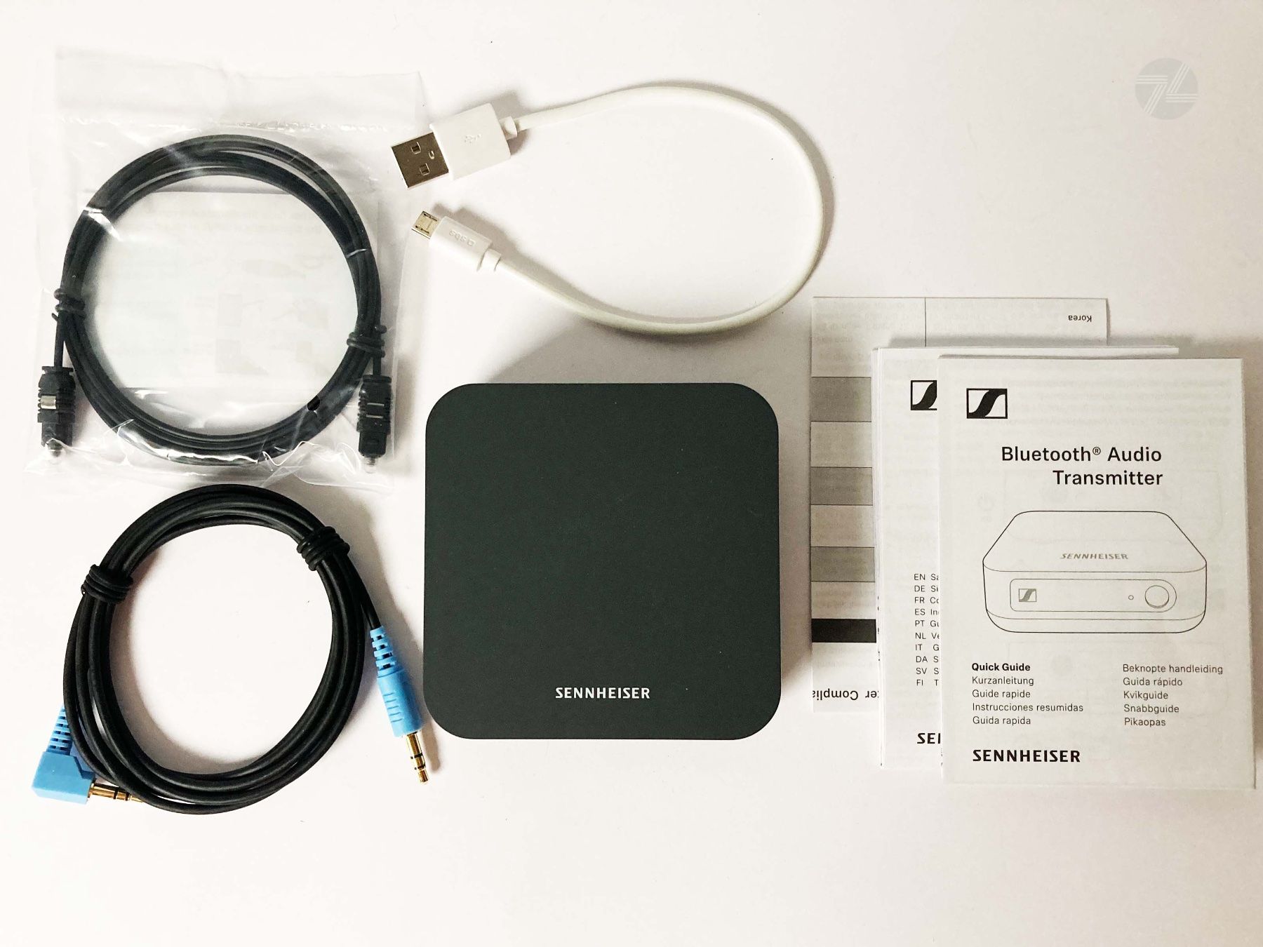Sennheiser Unità & Adattatore: Sennheiser Bluetooth Audio Transmitter T100 + Kabel – Usato da Wetzikon ZH venduto da cyan74 1