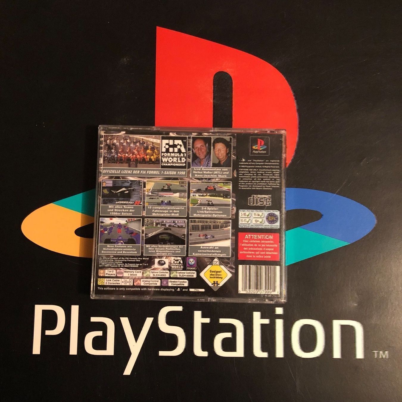 Sony Giochi: Formel 1 98 für Sony PS1 – Usato da Kestenholz venduto da Matti_09 1