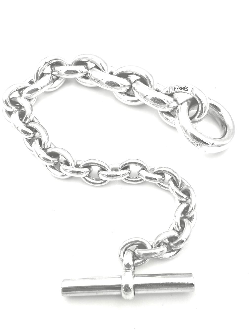 Hermès Bracciali & Braccialetti: HERMES. Collection "Crescendo", bracelet argent 925/00 – Usato da Renens VD venduto da Diademe.sarl 5