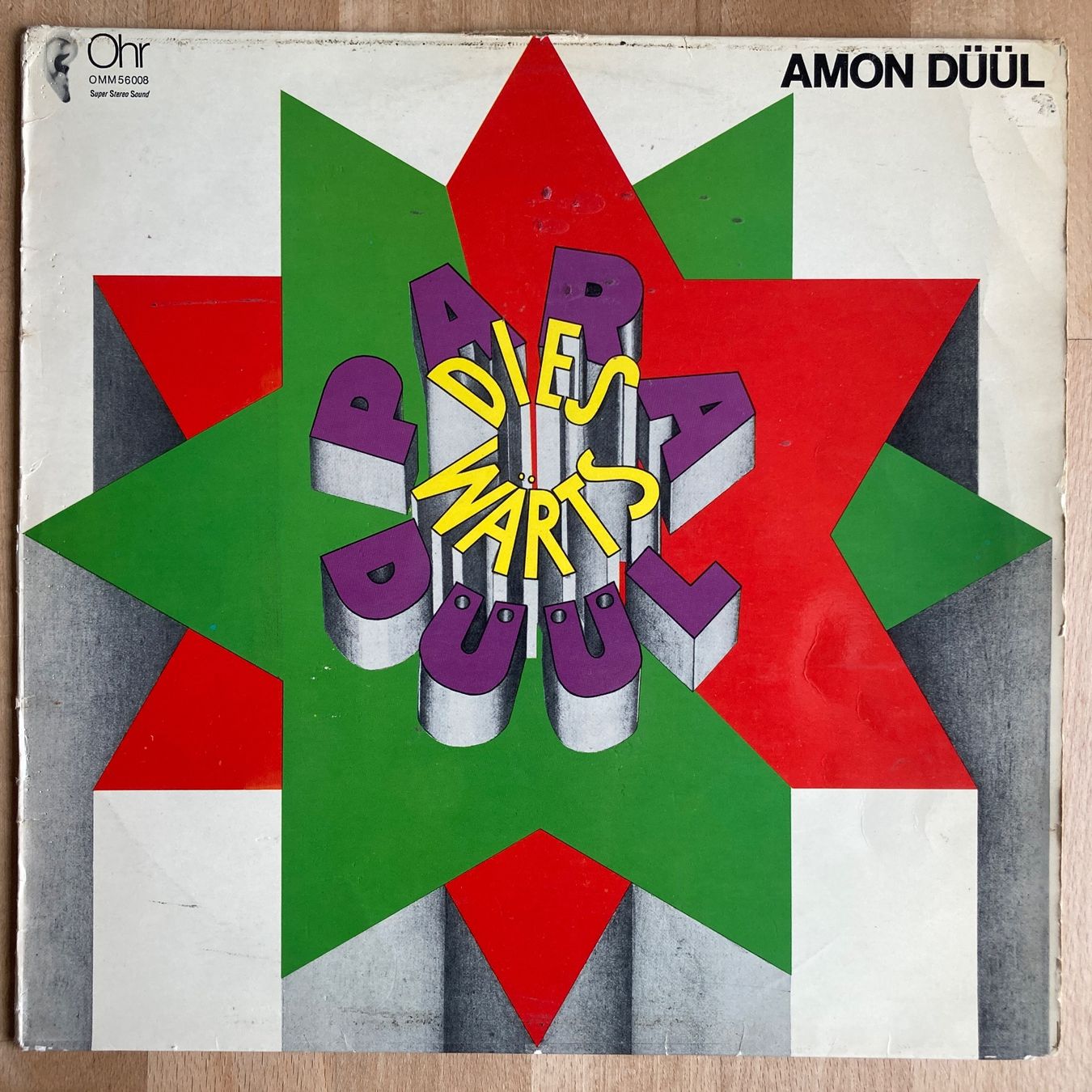 Dischi in vinile: AMON DÜLL, PARADIESWÄRTS DÜLL,1972, LP,  PROGRESSIVER ROCK – Usato da Thun venduto da estrol