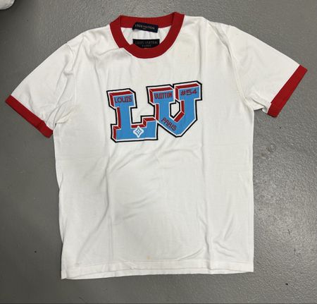 Louis Vuitton T-Shirt weiss Gebrauchsspuren