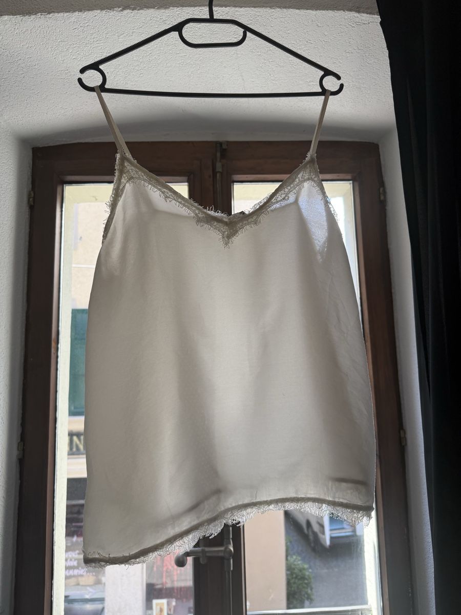 Zara Tops: Top blanc Zara – Gebraucht aus Vevey von lol_kfp8 1