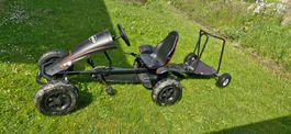 Gokart Berg (Gangschaltung / Handbremse) mit Anhänger