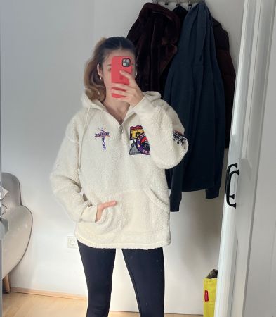 Kuscheliger Travis Scott Hoodie Fell Gr. S Cactus Jack
