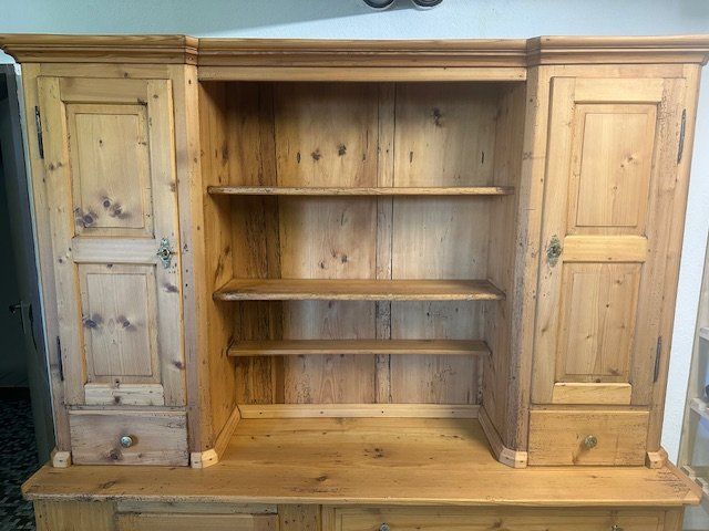Credenze: Antikes Biedermeier Buffet Tanne, restauriert – Usato da Attinghausen venduto da 1986_UR 3