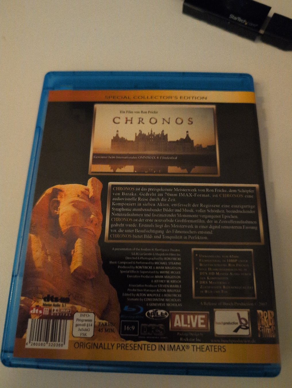 Tutti i DVDs: Chronos Blu-ray, Special Collector's Edition,  – Usato da Hünenberg See venduto da SpecialEditionGaming 1