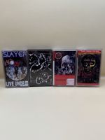 Lot 4 K7 Slayer Cassette Thrash Metal Vintage
