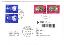 Letztagsbrief: Schliessung Poststelle 1314 MOIRY