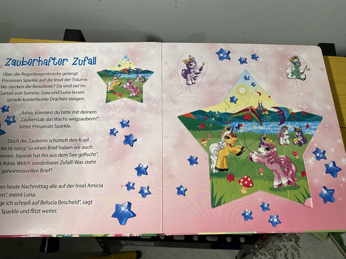Libri: Filly Unicorn Puzzlebuch, Briefe, Spielfiguren – Usato da Volketswil venduto da Ahot 2