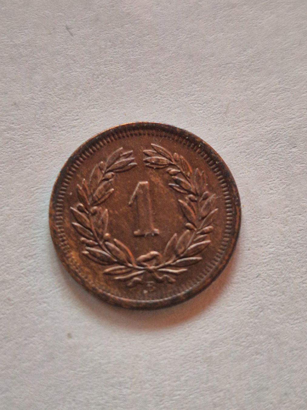 Tutti le monete: 1 Rappen 1907 - hoher Kat.! – Usato da Mels venduto da Goldenfalcon 1