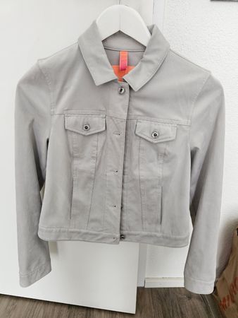 Street One Jacke, hellgrau NEUGr. 34 neuwertig für Frühling!