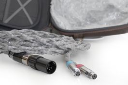 DANA Lazuli NIRVANA SILBER Kabel zu Audeze Kopfhörer Silver