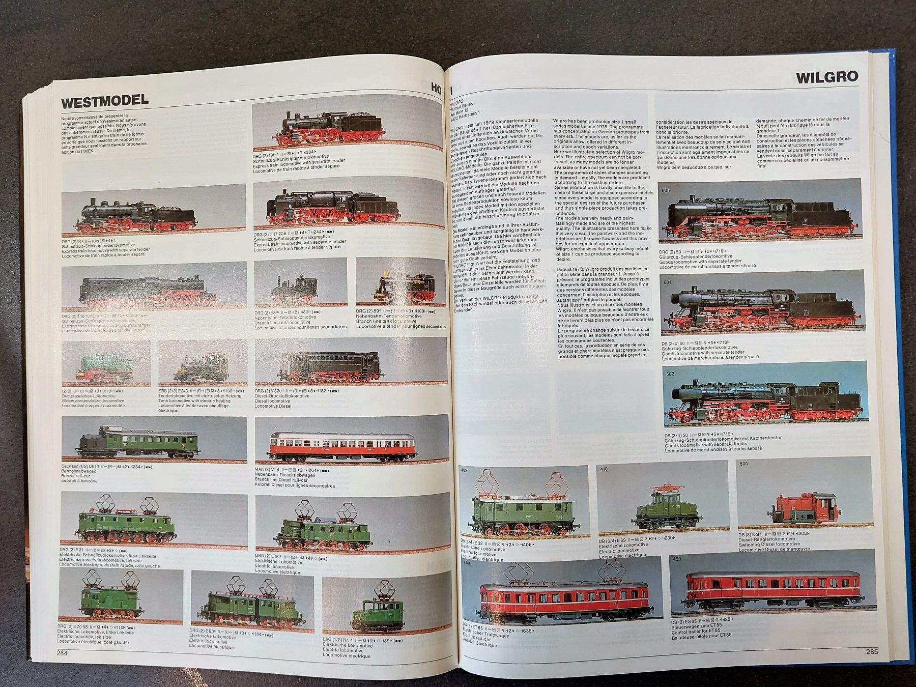 Bücher: Modell-Eisenbahn-Katalog 1984 International : 5000 Modell – Gebraucht aus Jegenstorf von ladoga66 8