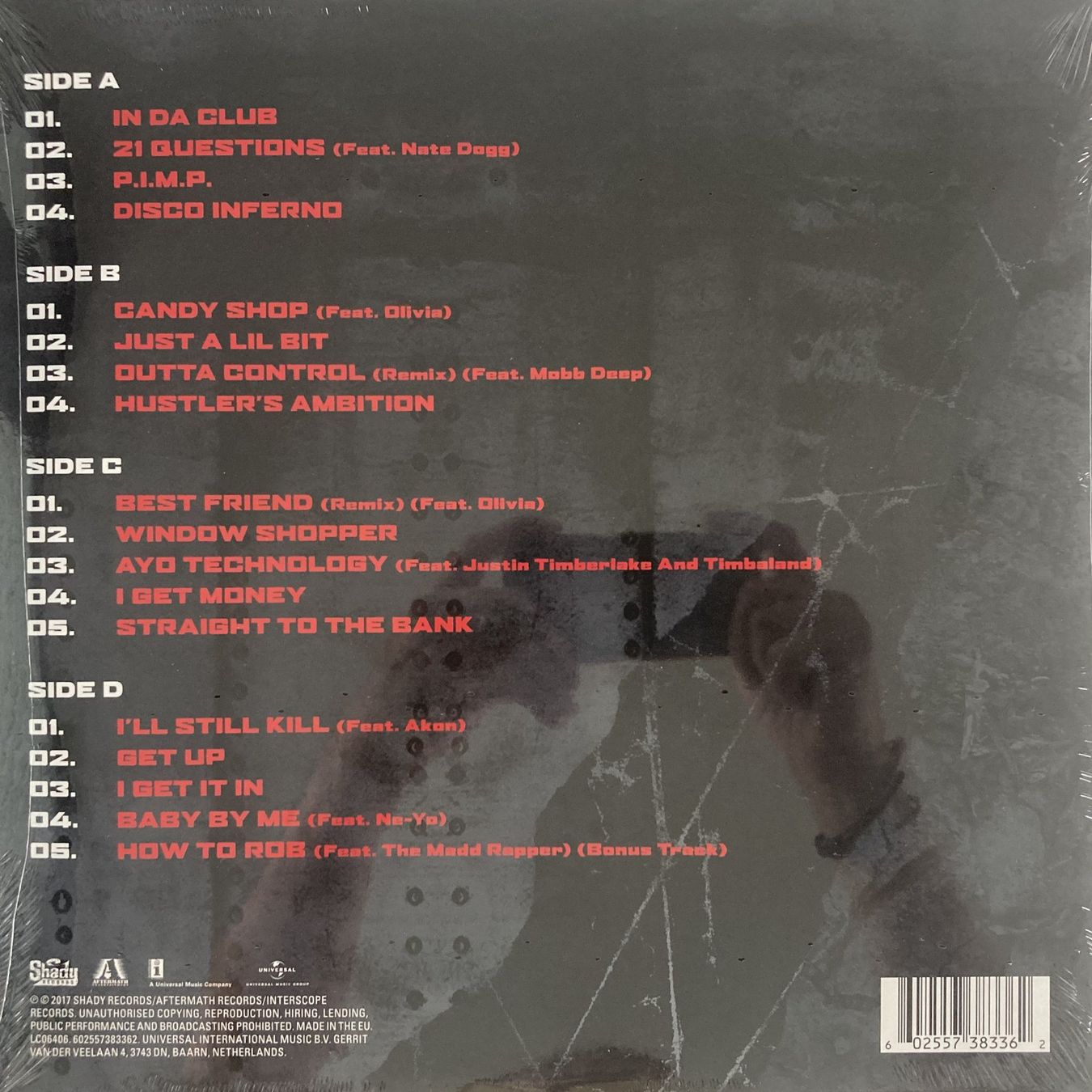 Schallplatten: 50 CENT - BEST OF 50 CENT – Neu und originalverpackt aus Bottens von hotter-than-hell 1