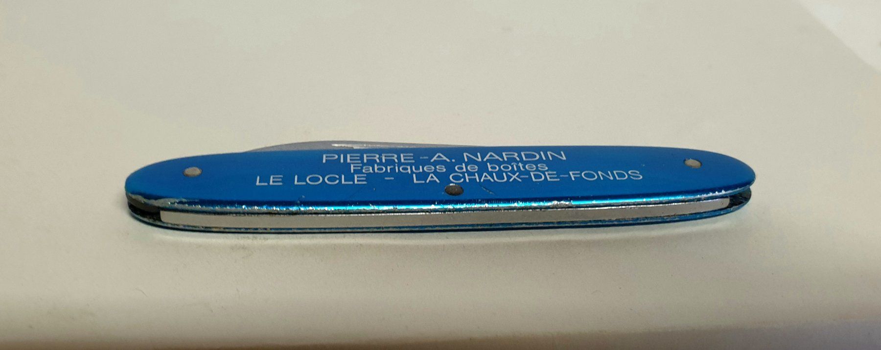 Victorinox Coltelli tascabile: Sackmesser Uhrenmesser Couteau Werbemesser A. Nardin – Usato da Tüscherz-Alfermée venduto da Newpad 8