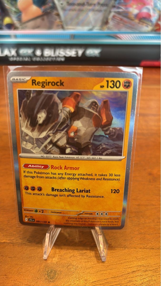 Pokémon Carte collezionabili: Pokemon Karte Regirock – Usato da Rickenbach b. Wil venduto da PokemonSwissSpotify